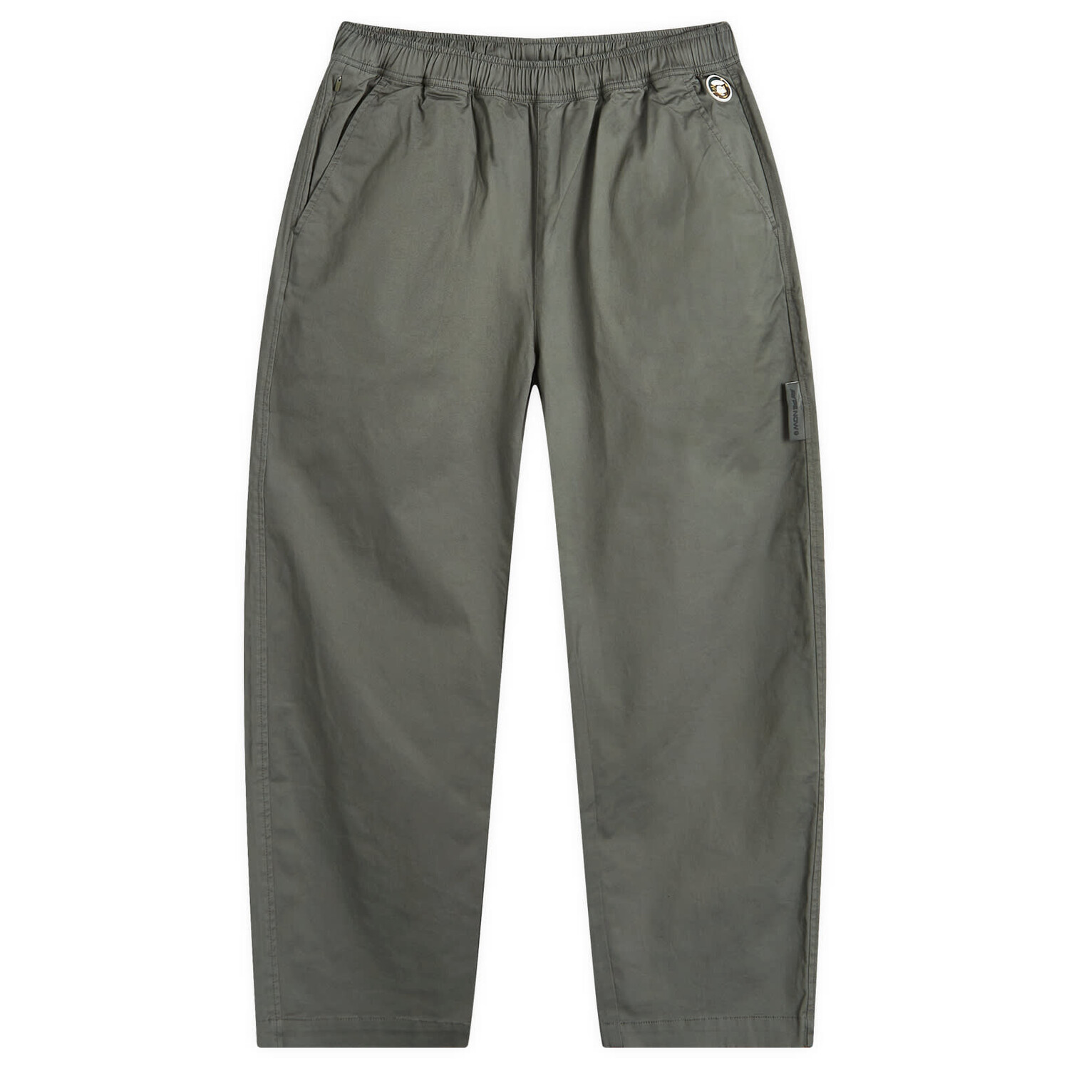 

Брюки Aape Drawstring Woven Trouser, хаки