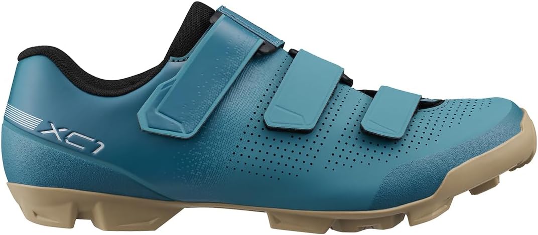 

Женские велотуфли SHIMANO SH-XC102W для занятий в помещении и на открытом воздухе, Aqua Blue