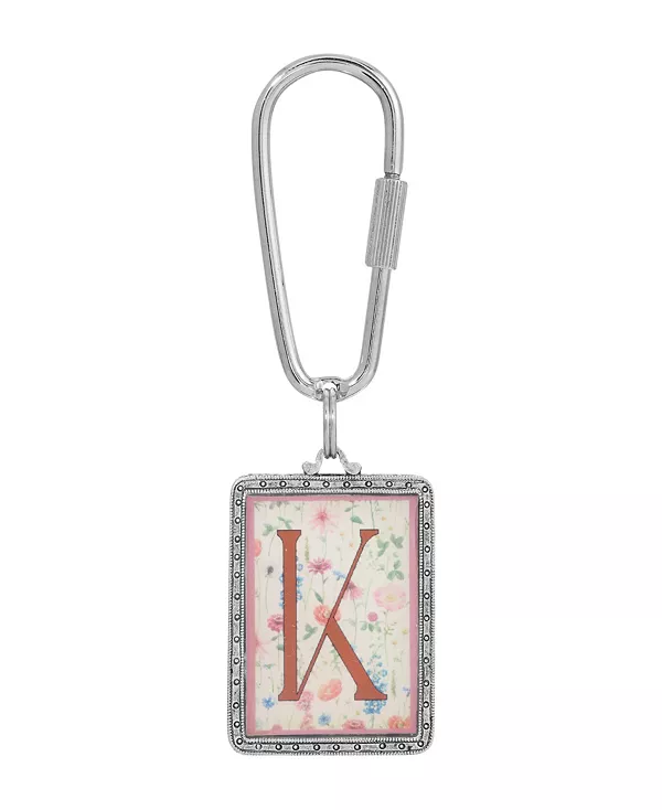 

Брелок с цветочным узором Initial az 2028, multi-k