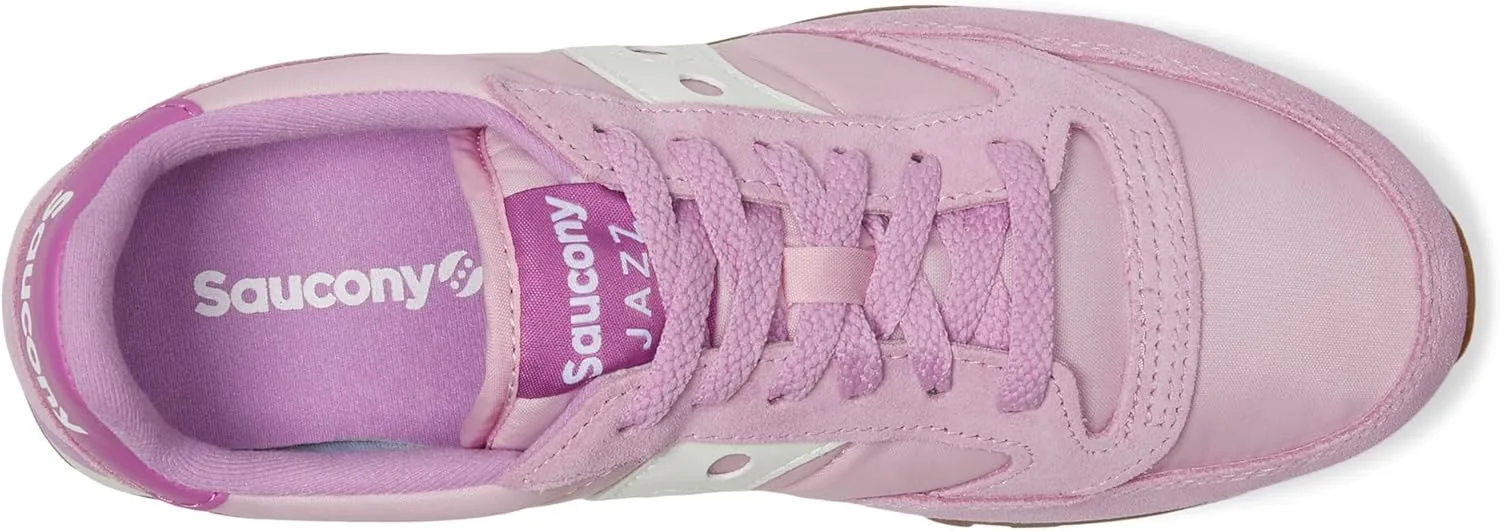 Мужские винтажные кроссовки Saucony Jazz Original, белый/фиолетовый — фото 3