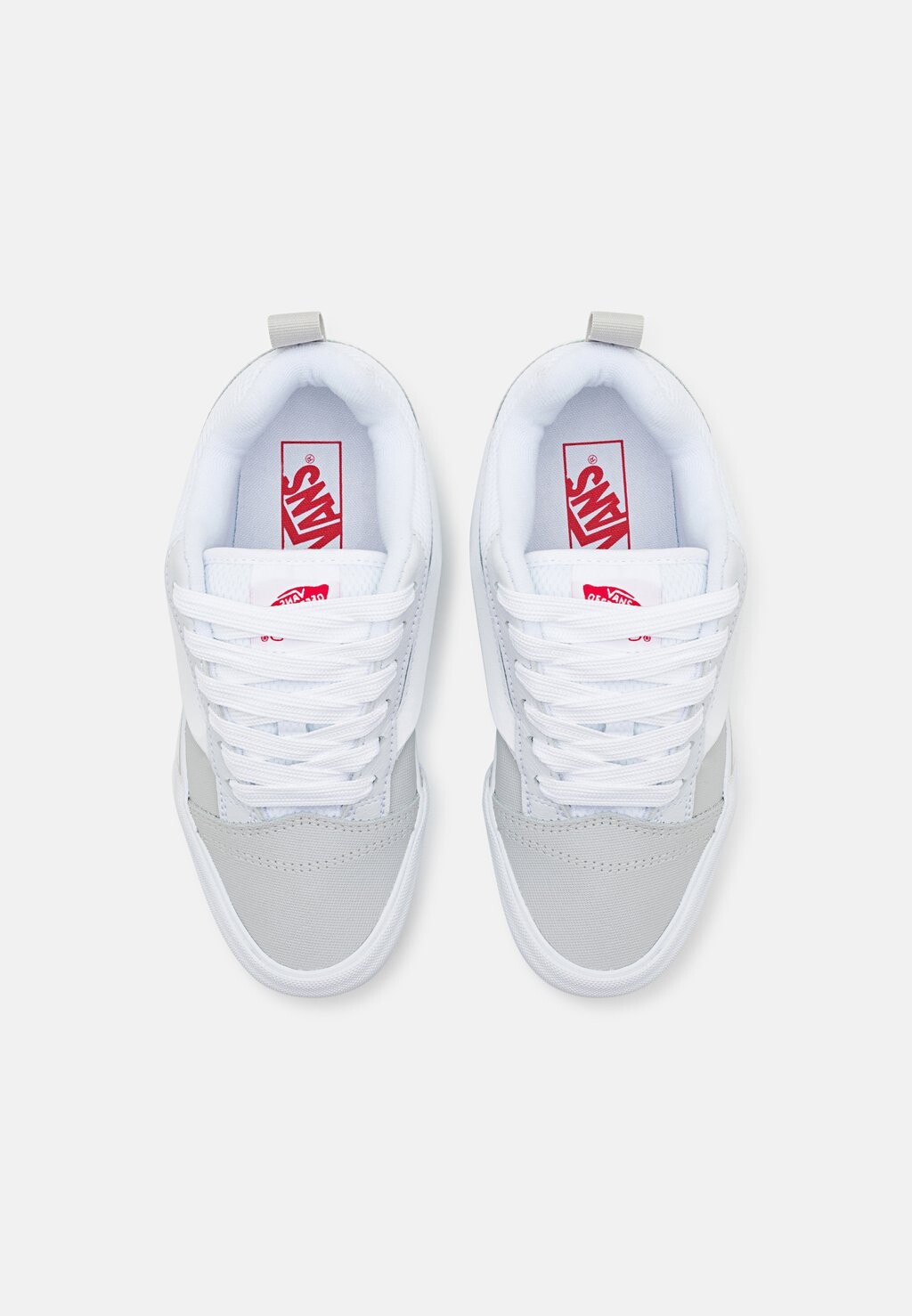 Обувь для скейтбординга Knu Skool Unisex Vans, цвет white/red — фото 4