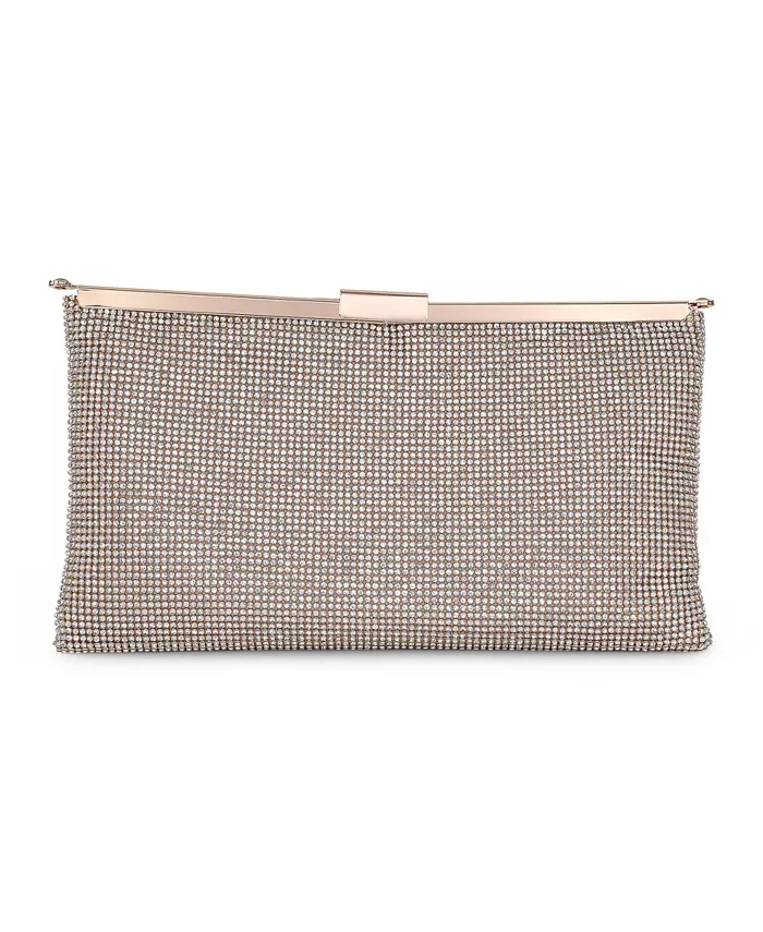 

Сумка Woman's Kendry Micro Crystal Frame Pouch Jewel Badgley Mischka, золотой
