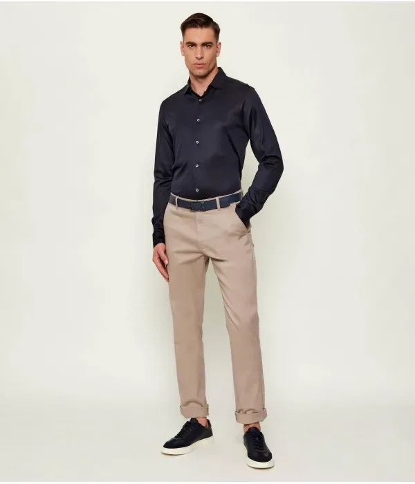 Рубашка regular fit Emporio Armani, темно-синий — фото 2