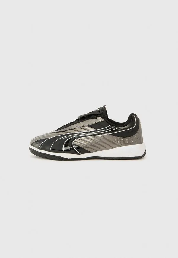 V s2 goalgetter jr унисекс кроссовки Puma, Aged Silver-Coloured/Black