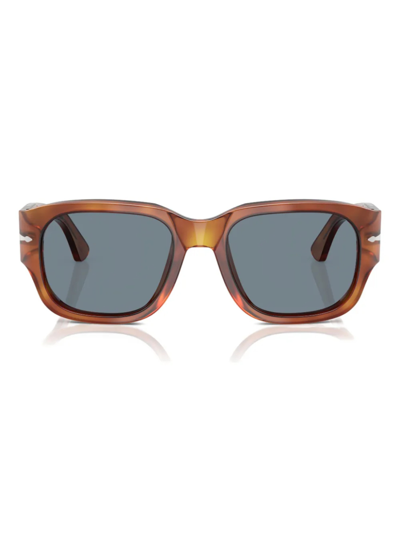 

Солнцезащитные очки Persol в квадратной оправе черепахового цвета, коричневый