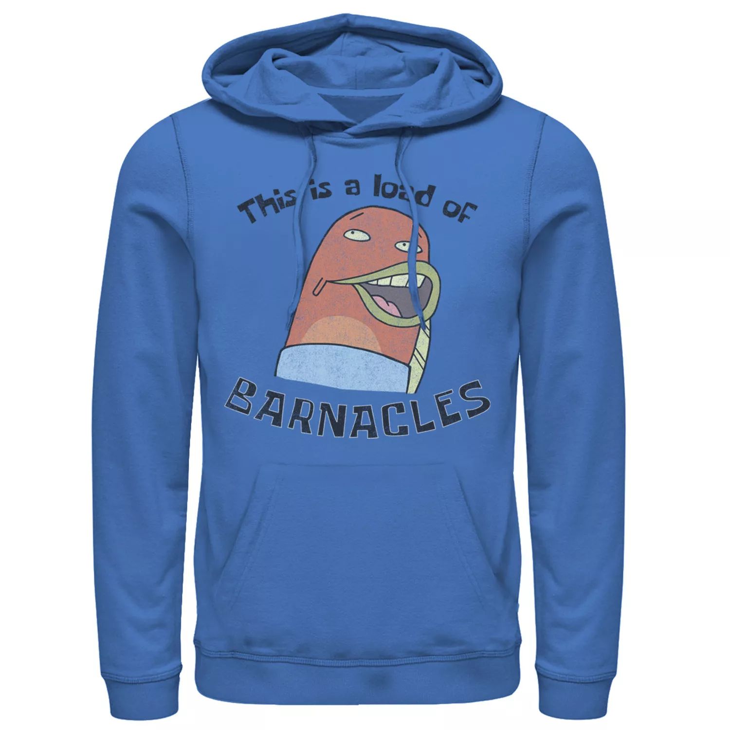 

Мужская толстовка с капюшоном SpongeBob This Is A Load Of Barnacles Quote Licensed Character