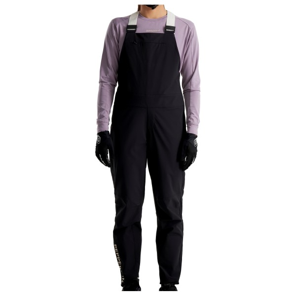 

Женский фирменный комбинезон - велосипедные шорты Peppermint, черный