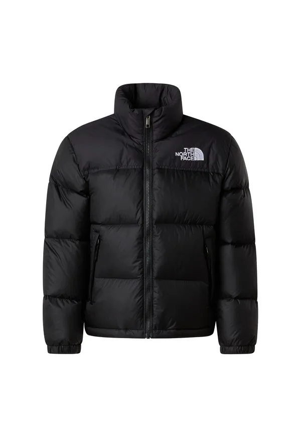 Подростковая ретро-пуховая куртка nuptse унисекс The North Face, Black