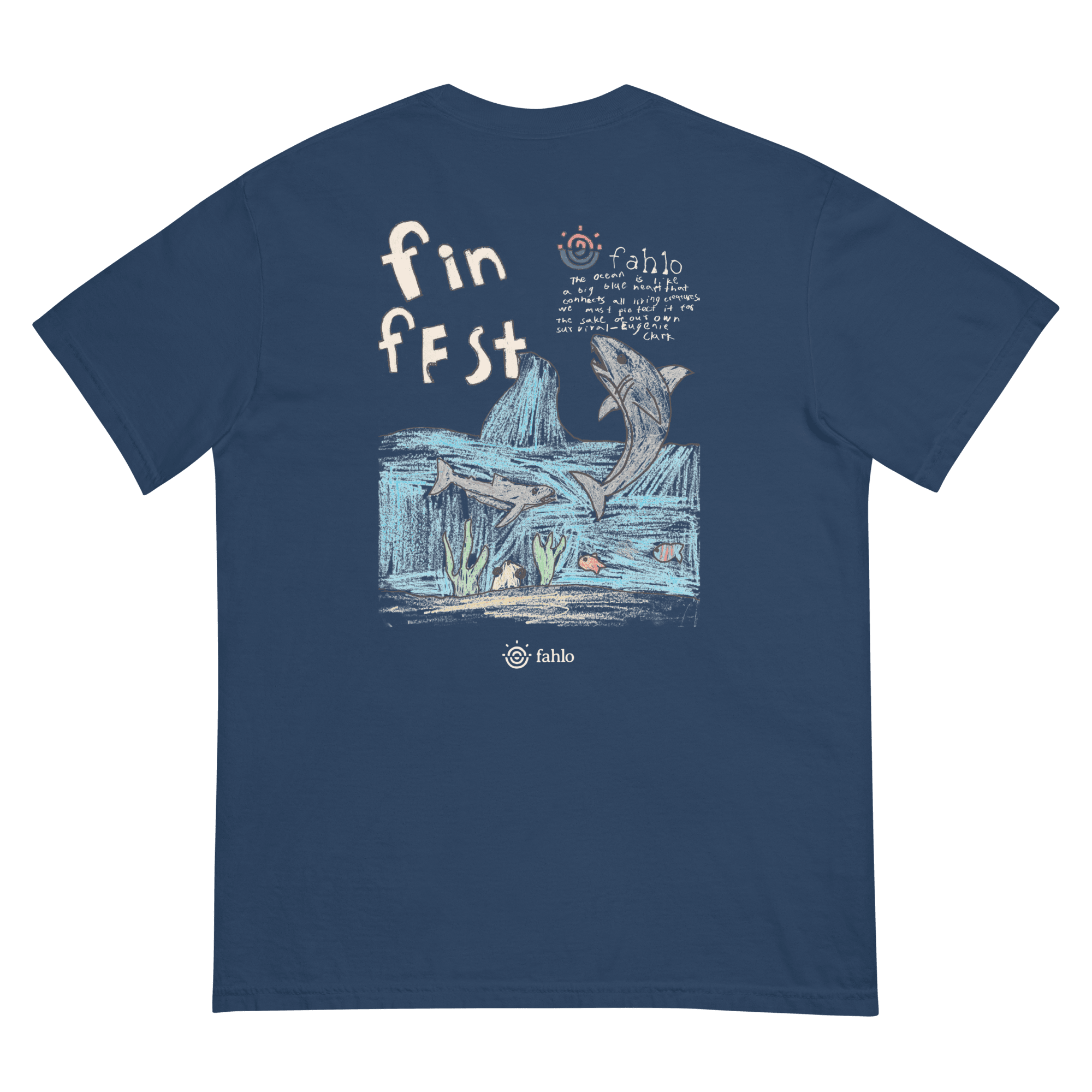 

Футболка Fin Fest 2024 - Логан Fahlo, цвет True Navy