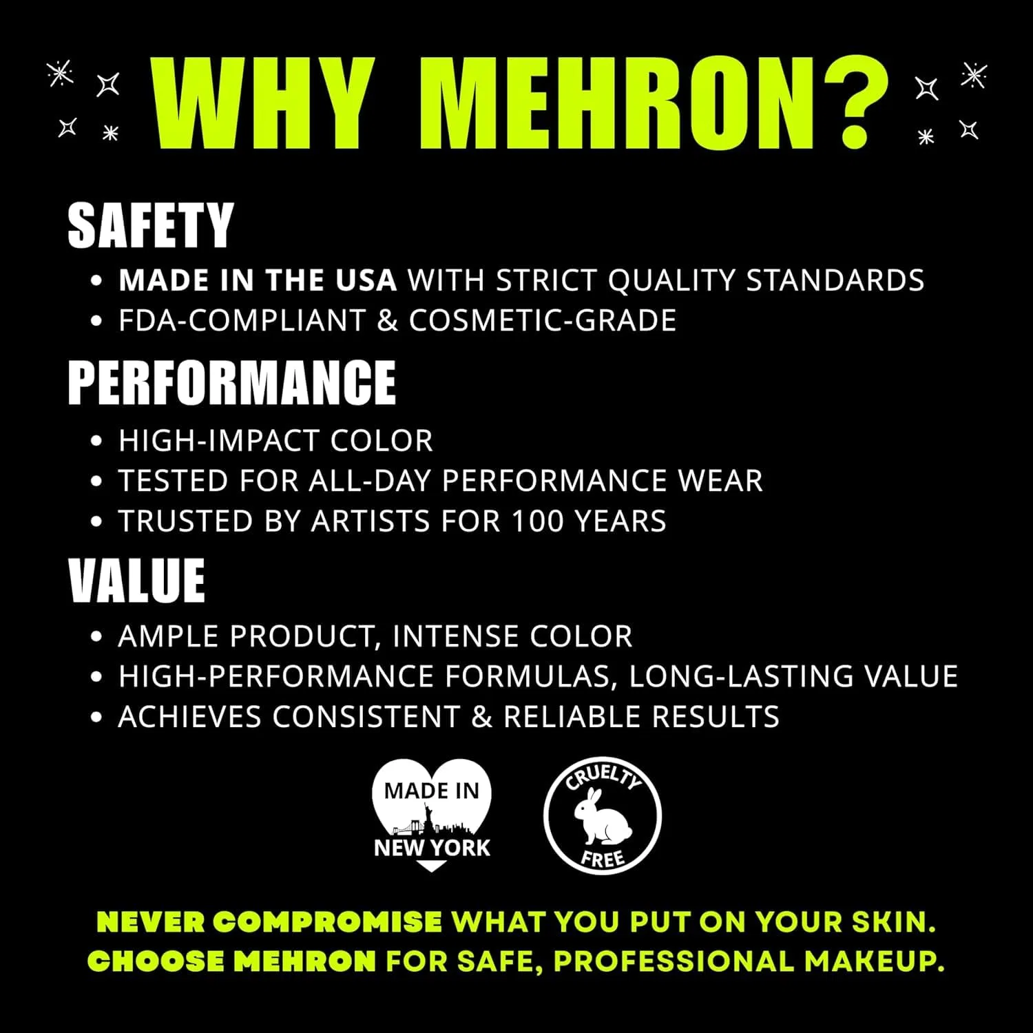 Профессиональный аквагрим «Paradise Makeup AQ 40G» от Mehron (белый) Mehron, White — фото 2