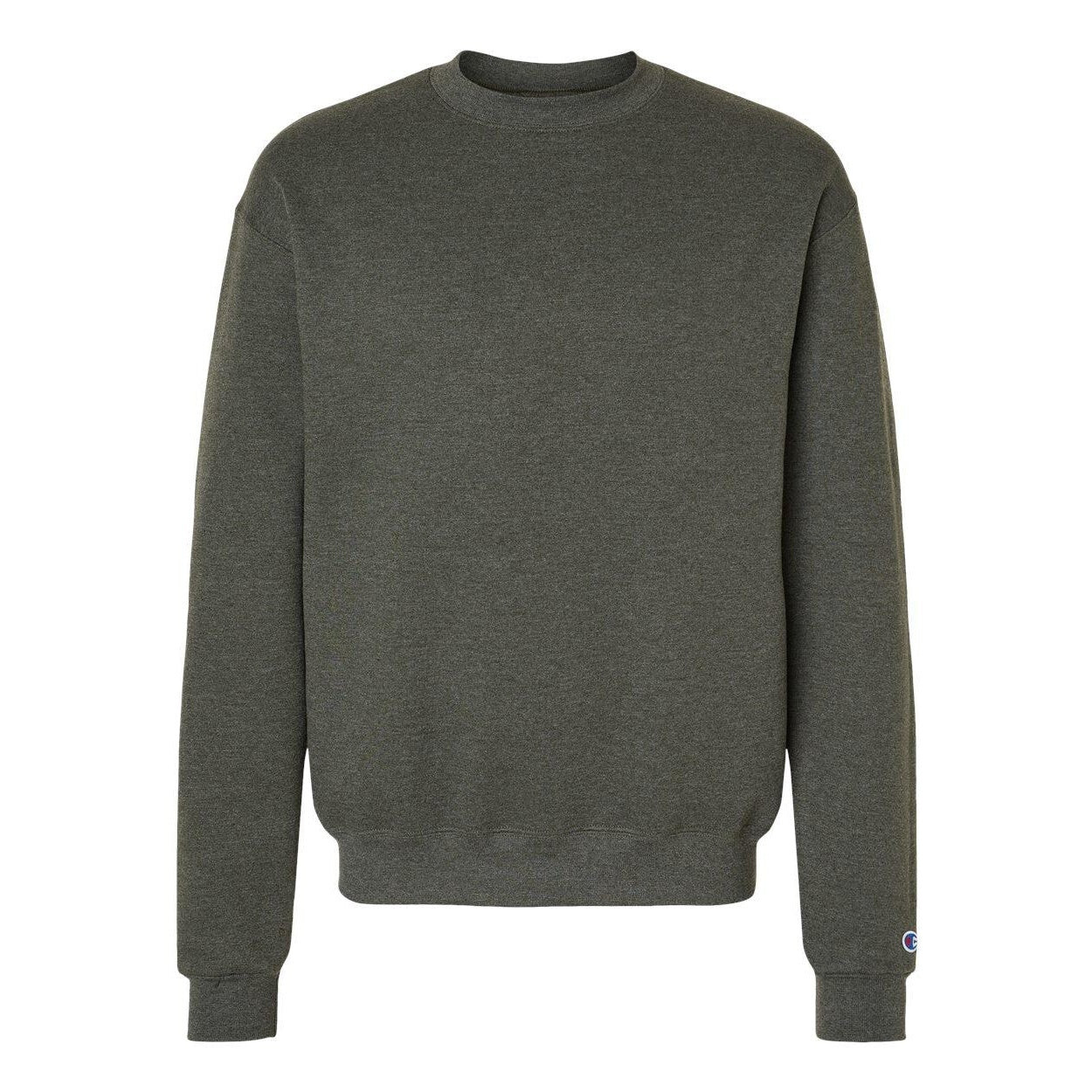 

Толстовка Powerblend с круглым вырезом Champion, цвет Dark Green Heather
