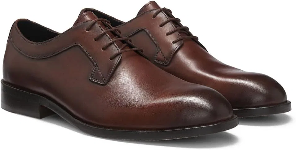 Туфли BOSS Men's Larry_derb_eybuDerby, Medium Brown210