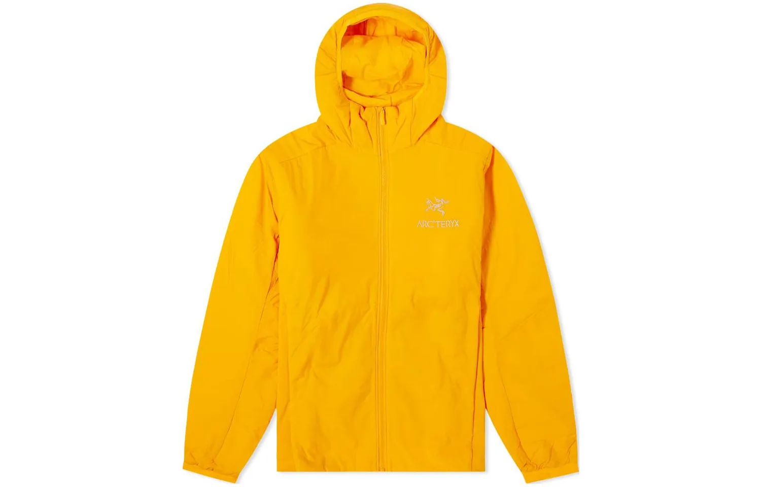Куртка Arc'teryx Atom Lt с капюшоном, Flame Yellow/Ignite