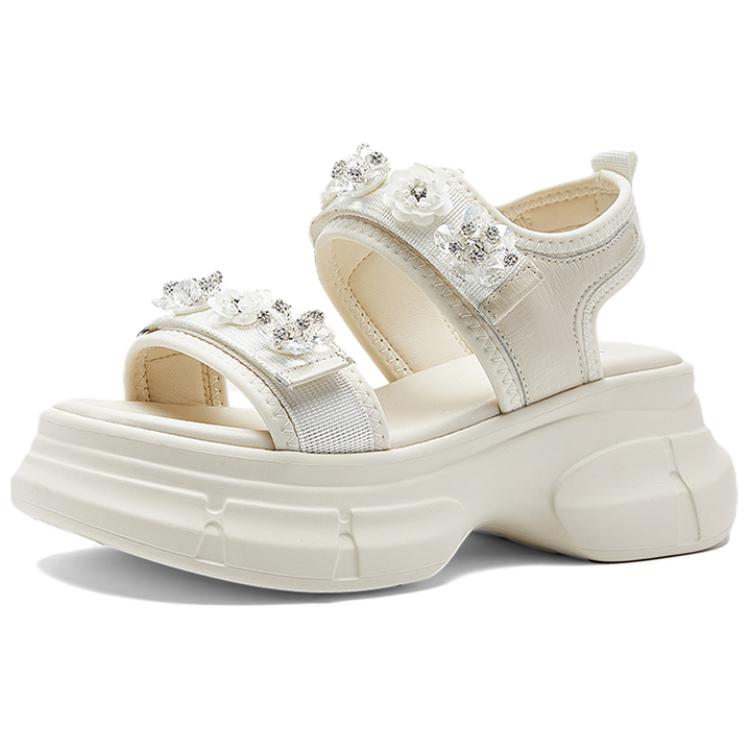 NINE WEST Женские сандалии на одной застежке черные, цвет Black — фото 4