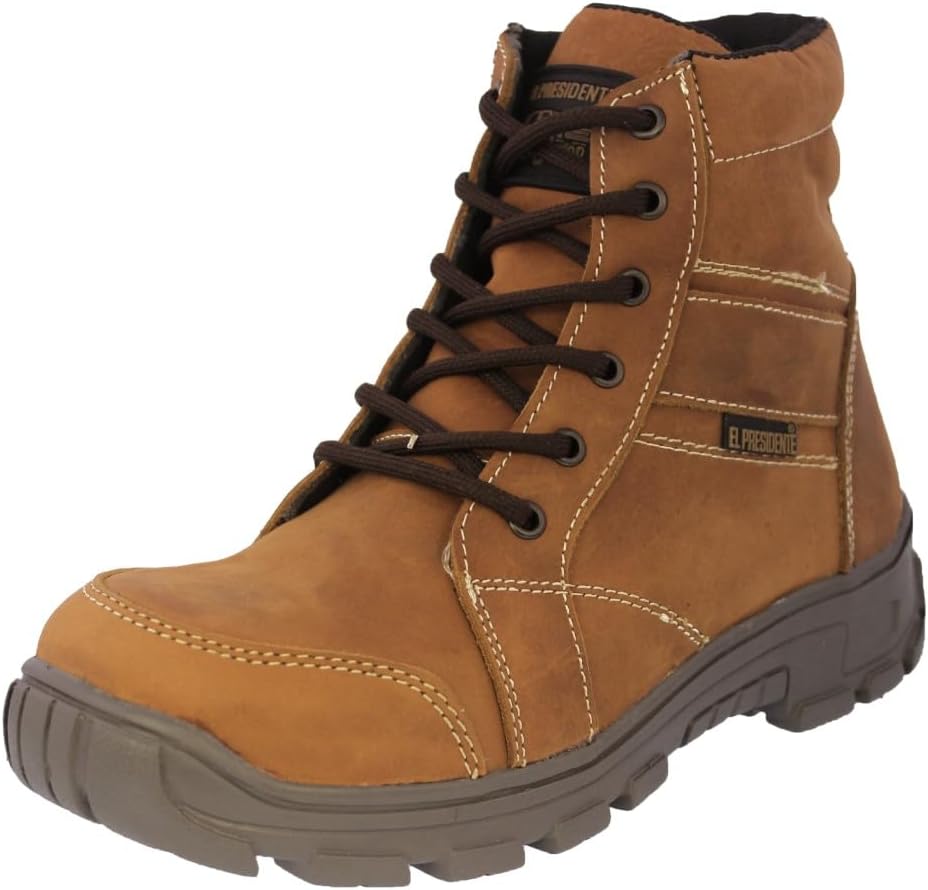 

Мужские тактические ботинки Texas Legacy Honye Brown на шнуровке, с мягким носком, для активного отдыха и работы, Honey