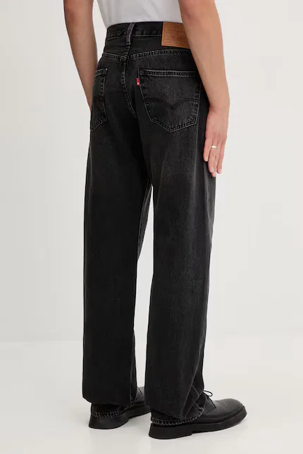 Джинсы свободного кроя 501 Levi's, черный — фото 3
