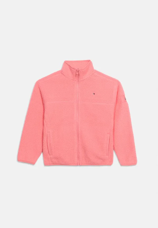 Незаменимая флисовая толстовка на молнии, флисовая куртка Tommy Hilfiger, Tropical Blush — фото 3
