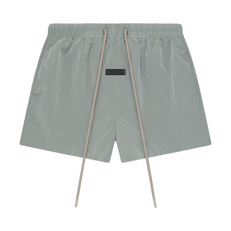 Шорты Fear Of God Essentials Fear of God Essentials Crinkle Nylon Running 'Seal', серый — фото 2