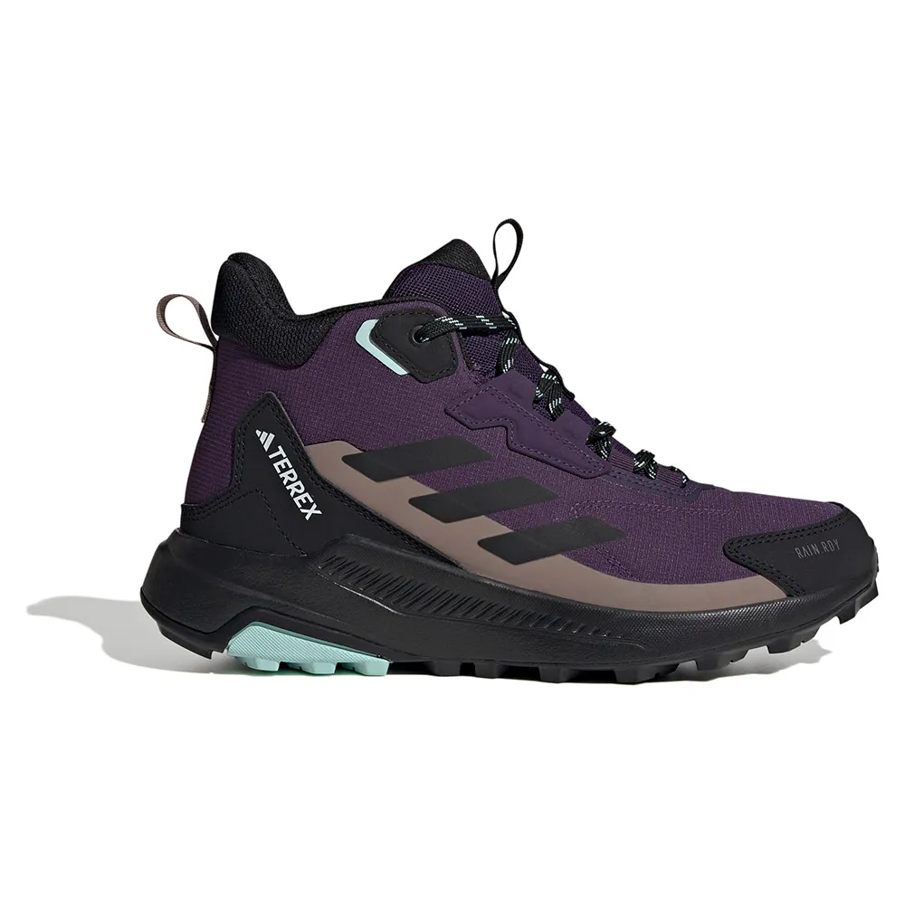 

Походные ботинки adidas Terrex Anylander Mid Rain.Rdy, фиолетовый