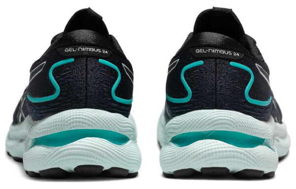 Кроссовки гель нимбус 24 дн. Asics, черный — фото 4