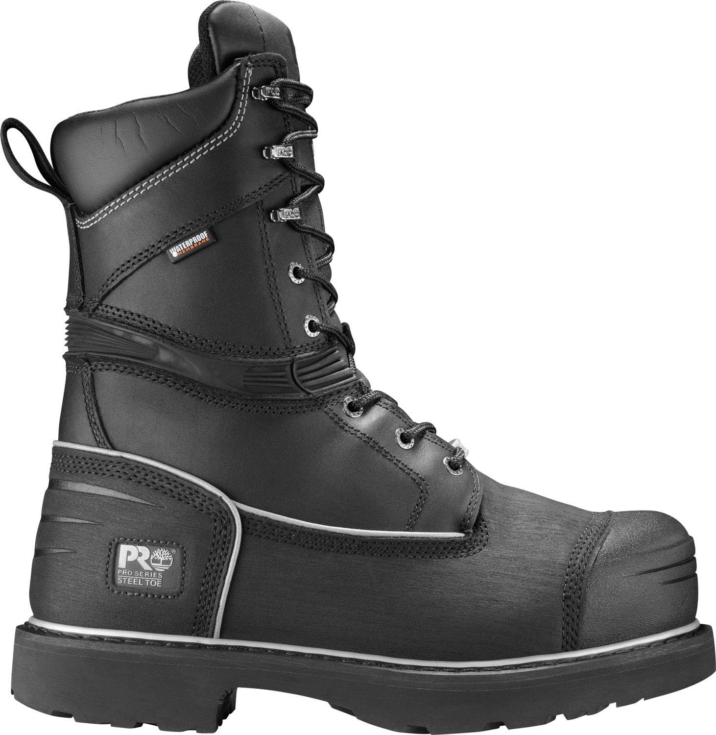 Мужские водонепроницаемые утепленные ботинки Timberland PRO Gravel Pit с стальным носком, черный — фото 2