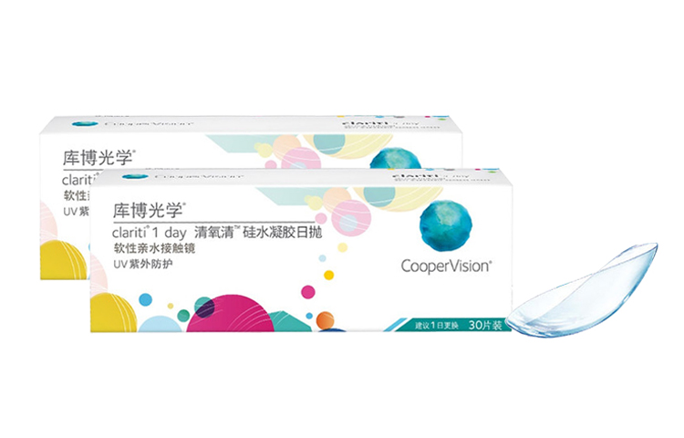 

Ежедневные контактные линзы Clear Oxygen Clear, одноразовые, период замены до 55% влагосодержания, 30 штук в упаковке CooperVision