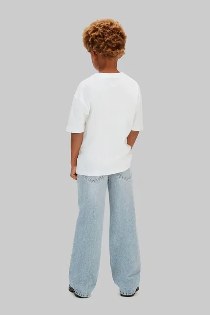 Джинсы свободного кроя SKATER Calvin Klein Jeans, синий — фото 4