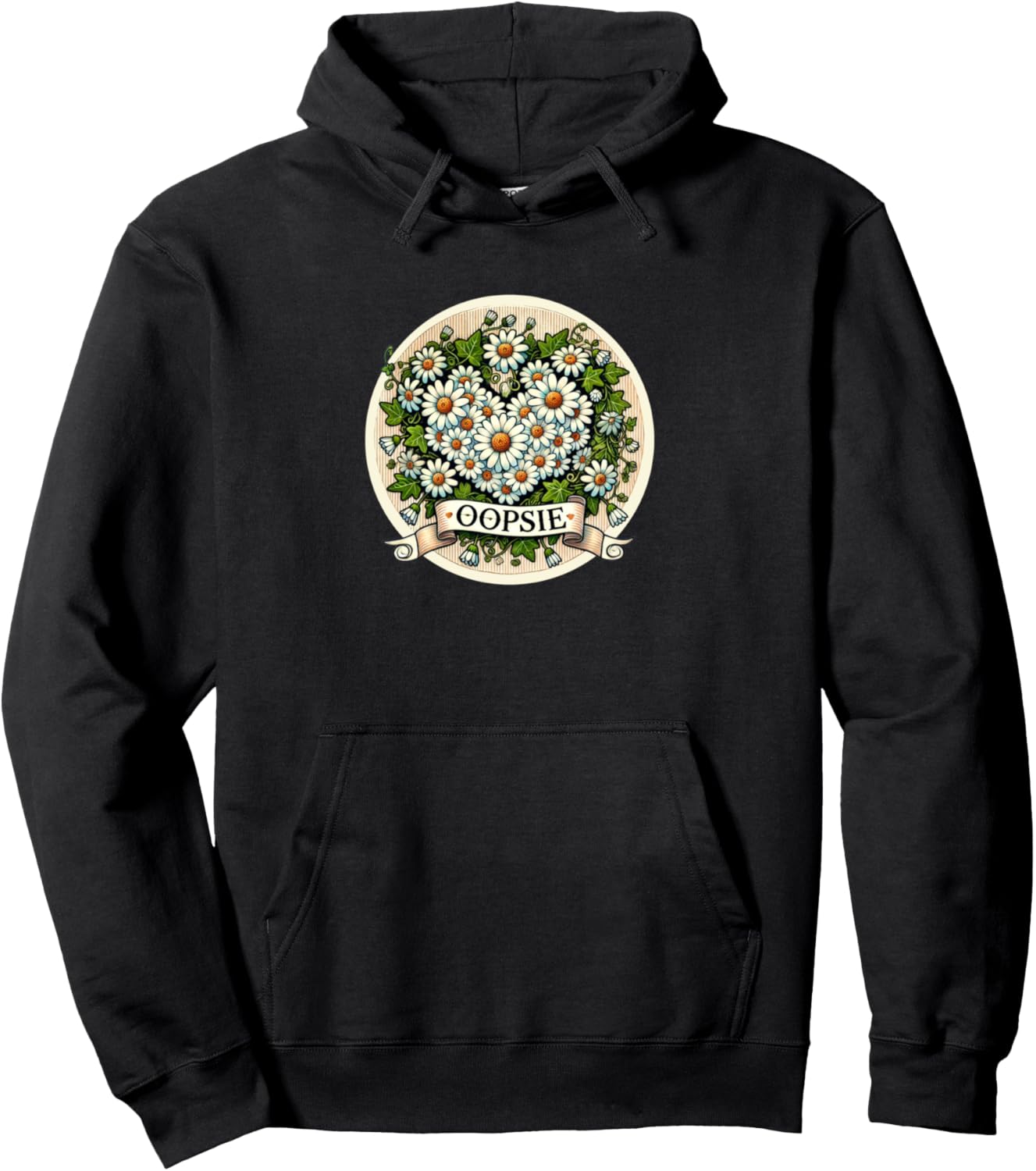 

Толстовка Oopsie Daisy Daisies Funny Daisy Lover Daisies Lover Snugg, черный
