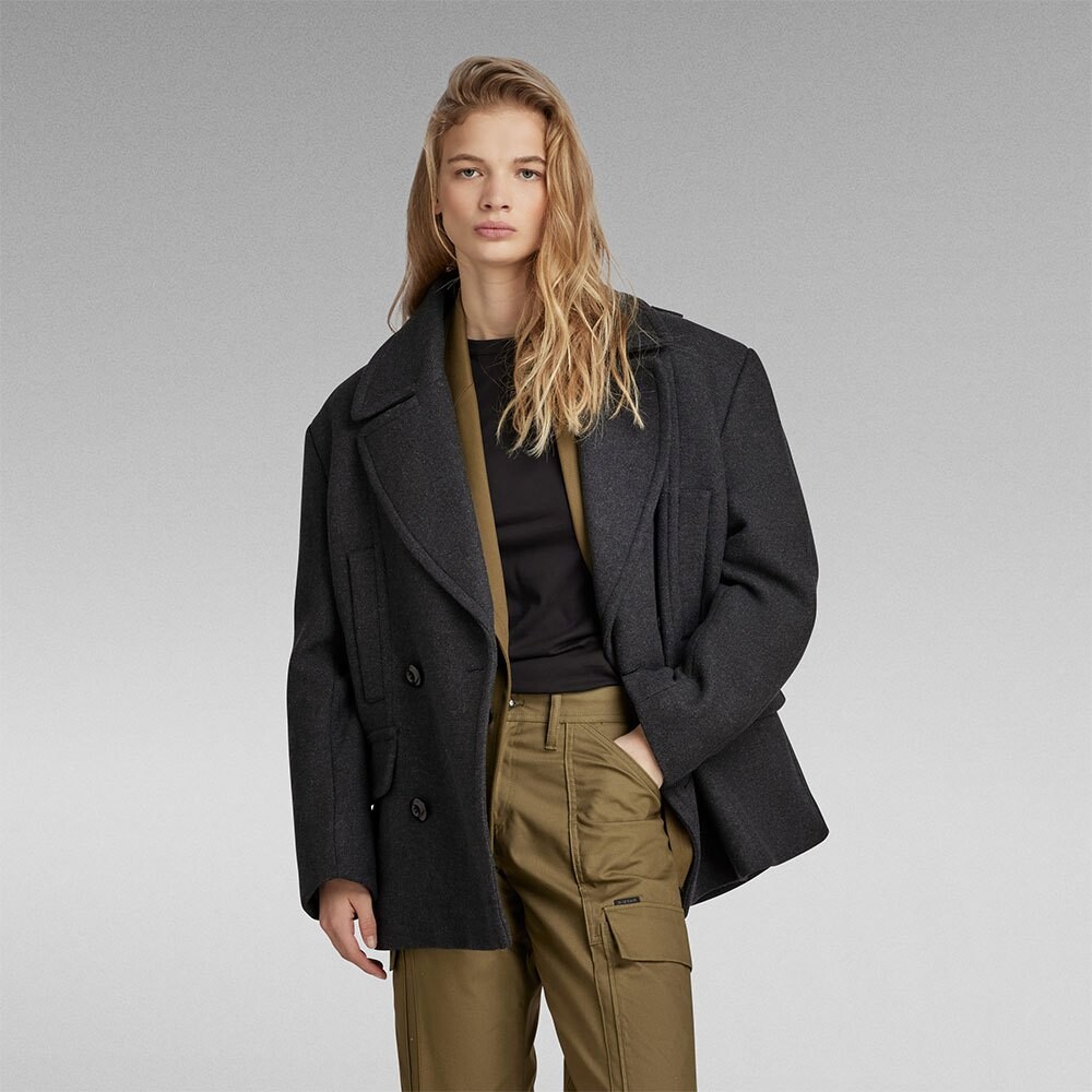 

Блейзер G-Star Heavy Wool, серый