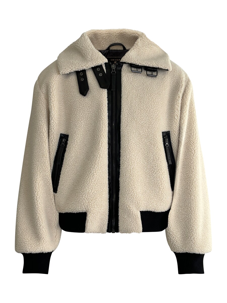 

Демисезонная куртка SikSilk, Ecru