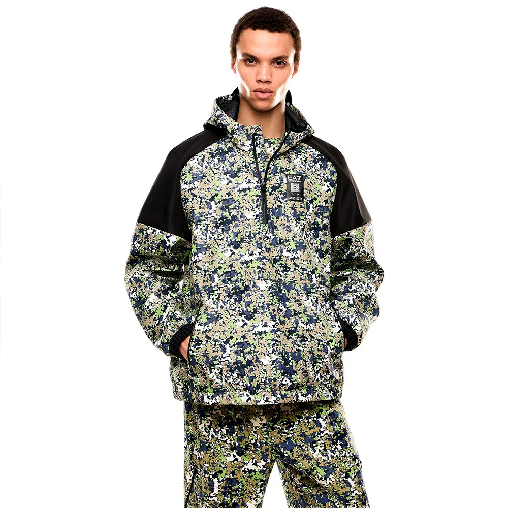 

Куртка EA7 EMPORIO ARMANI Train Visibility Graphic, зеленый