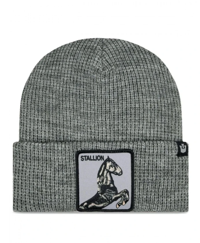 

Шапка-Бини "Скотный двор", серая, унисекс. Goorin Bros, серый