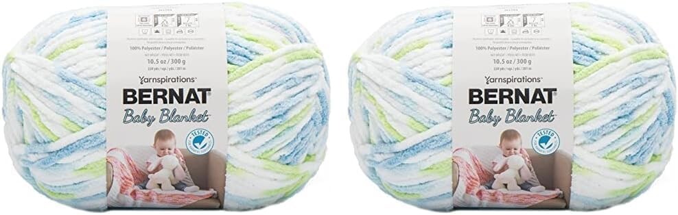 

Детское одеяло Bernat с забавными принтами Big Ball (2 шт.), Funny Prints
