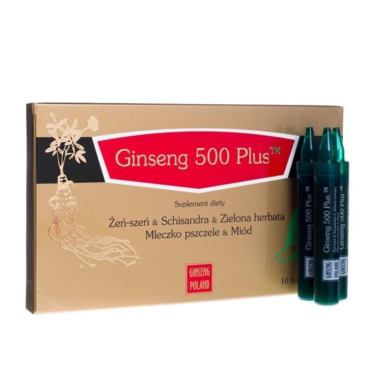 

Ginseng 500 Плюс, 10 флаконов по 10 мл