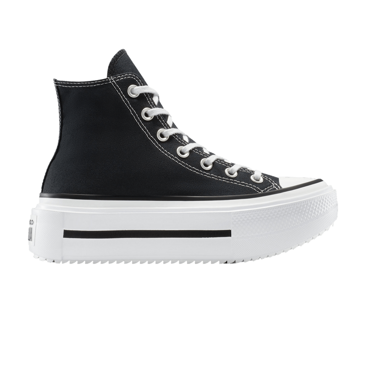 

Кроссовки Chuck Taylor All Star Lift Double Stack High 'Black White', черный