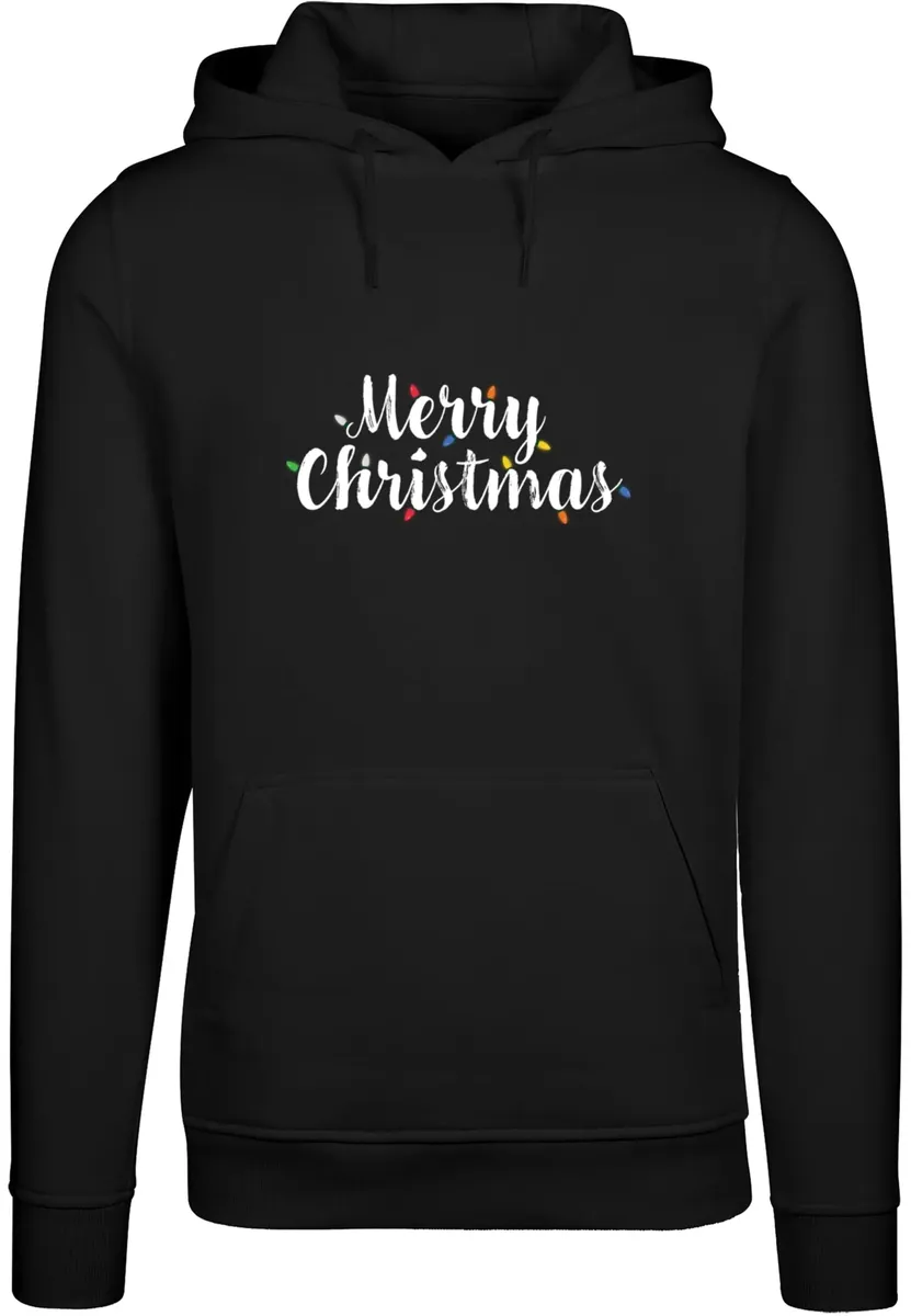

Толстовка с капюшоном Merchcode " Merchcode Men's Merry Christmas Lights Heavy Hoody", черный
