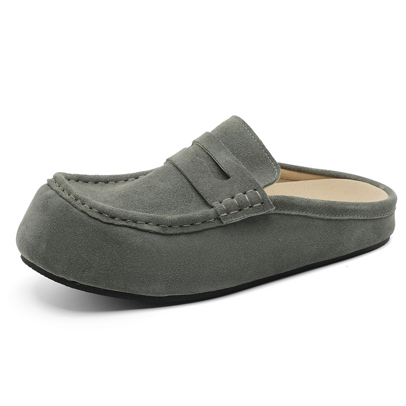 

WEISHIBANGWEI Закрытые тапочки мужские зеленые, цвет Green