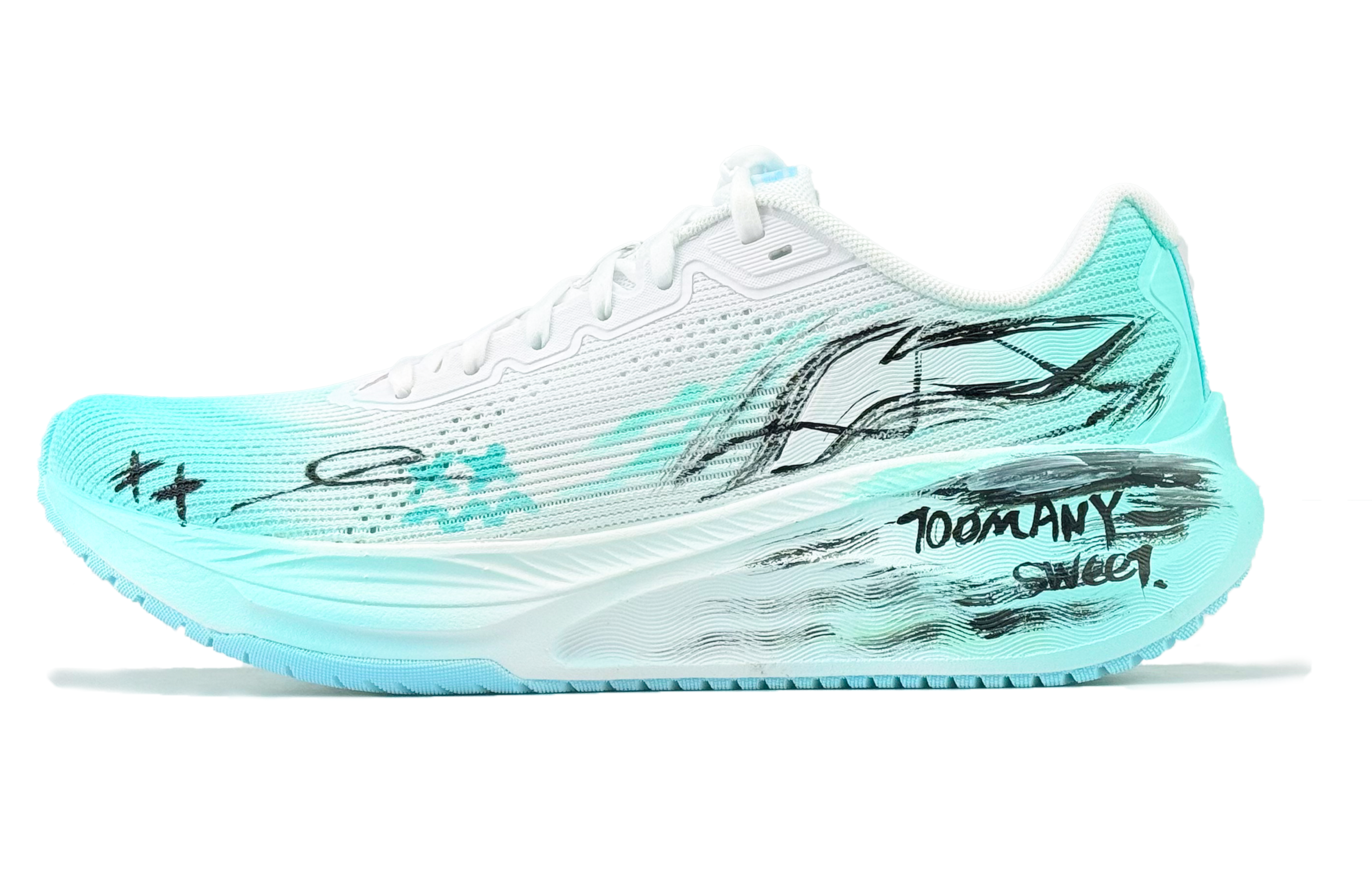 

Кроссовки мужские Wuyue 2.0 с низким верхом LINING, White Cyan