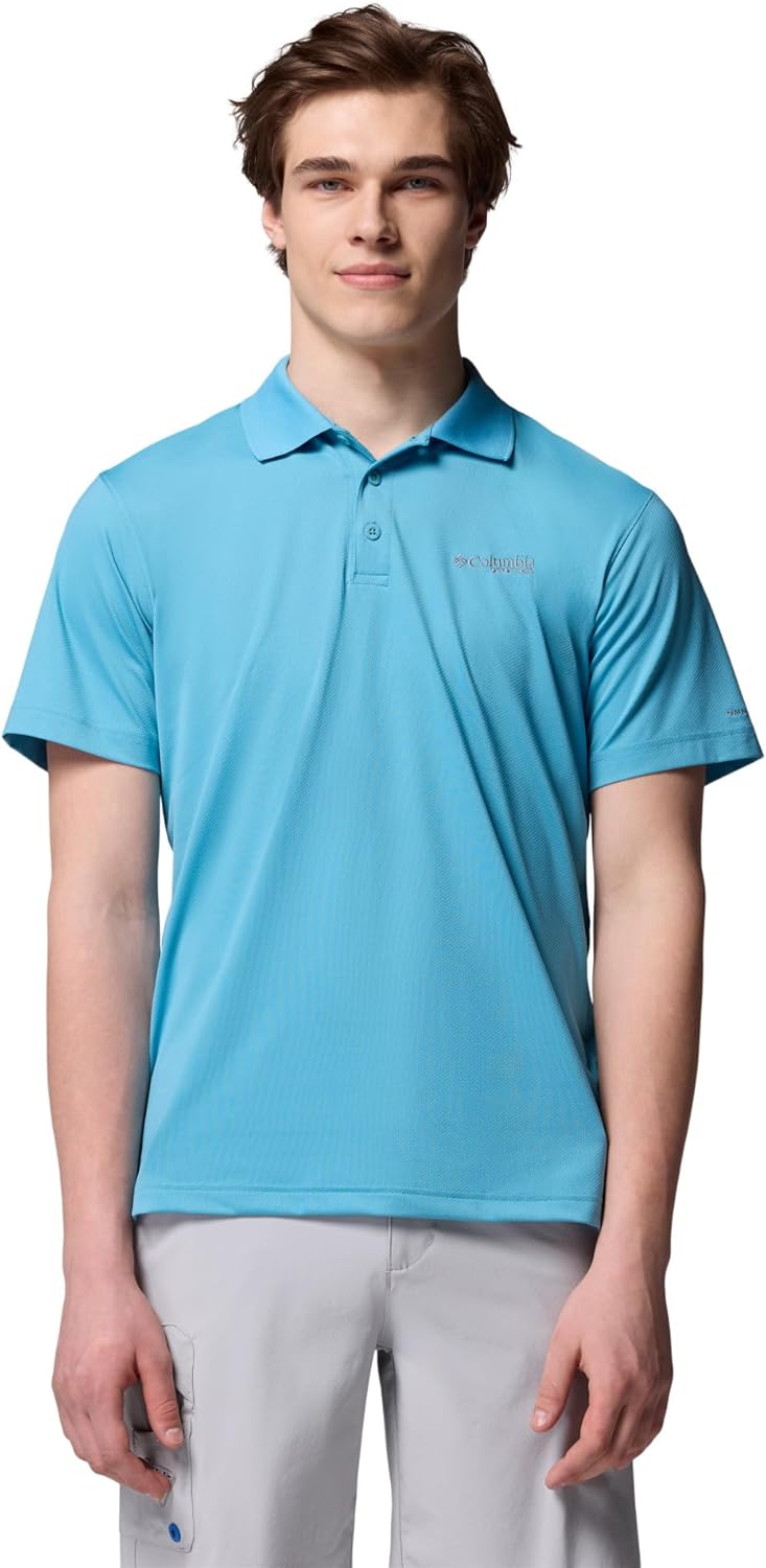 

Columbia мужская футболка-поло Low Drag Offshore, Vintage Blue, Синий, Columbia мужская футболка-поло Low Drag Offshore, Vintage Blue