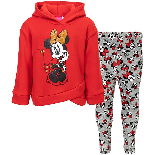 

Комплект худи и леггинс Disney Minnie Mouse Imagikids, Red