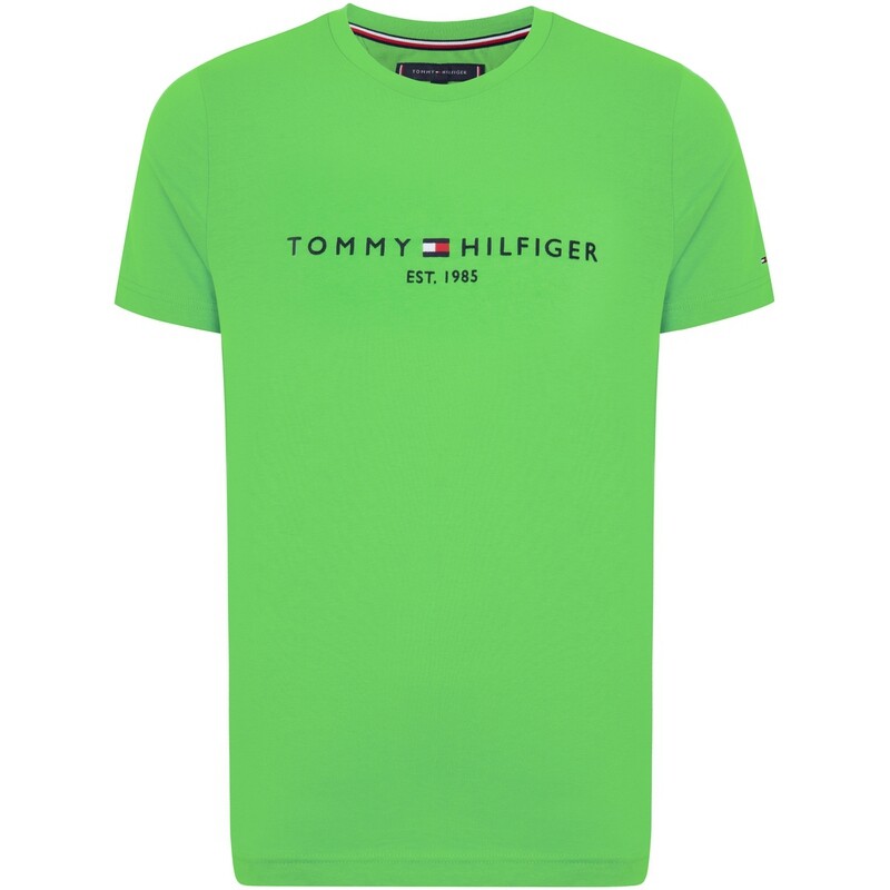 Tommy Hilfiger Мужская футболка, цвет grass green lwy