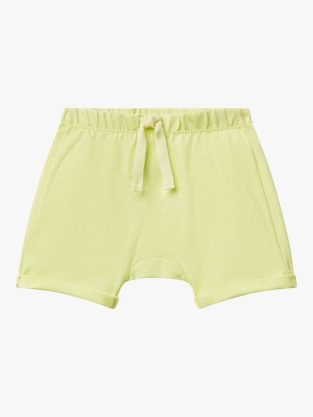 

Детские шорты с вышивкой акулы Benetton, Lime