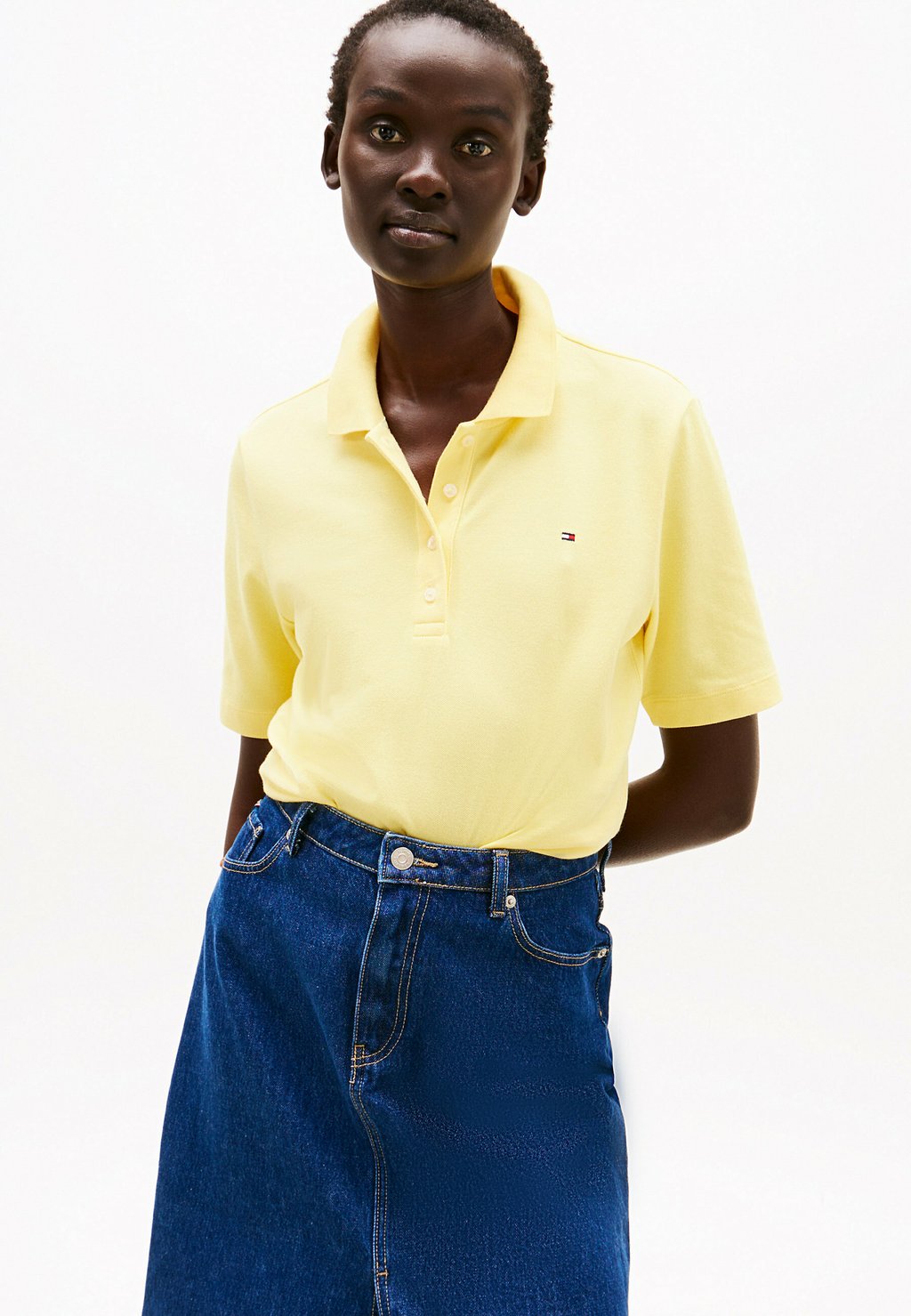 

Рубашка поло 1985 REG Tommy Hilfiger, желтый