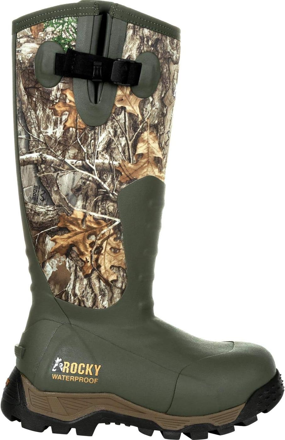 

Сапоги ROCKY Sport Pro с резиновым покрытием и змеиным узором, Realtree Edge