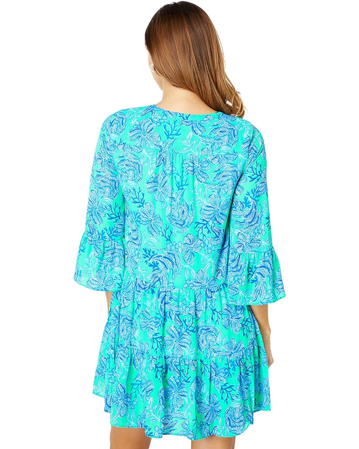 

Платье Lilly Pulitzer Gabriel Dress, цвет Cabana Green Keepin It Reel