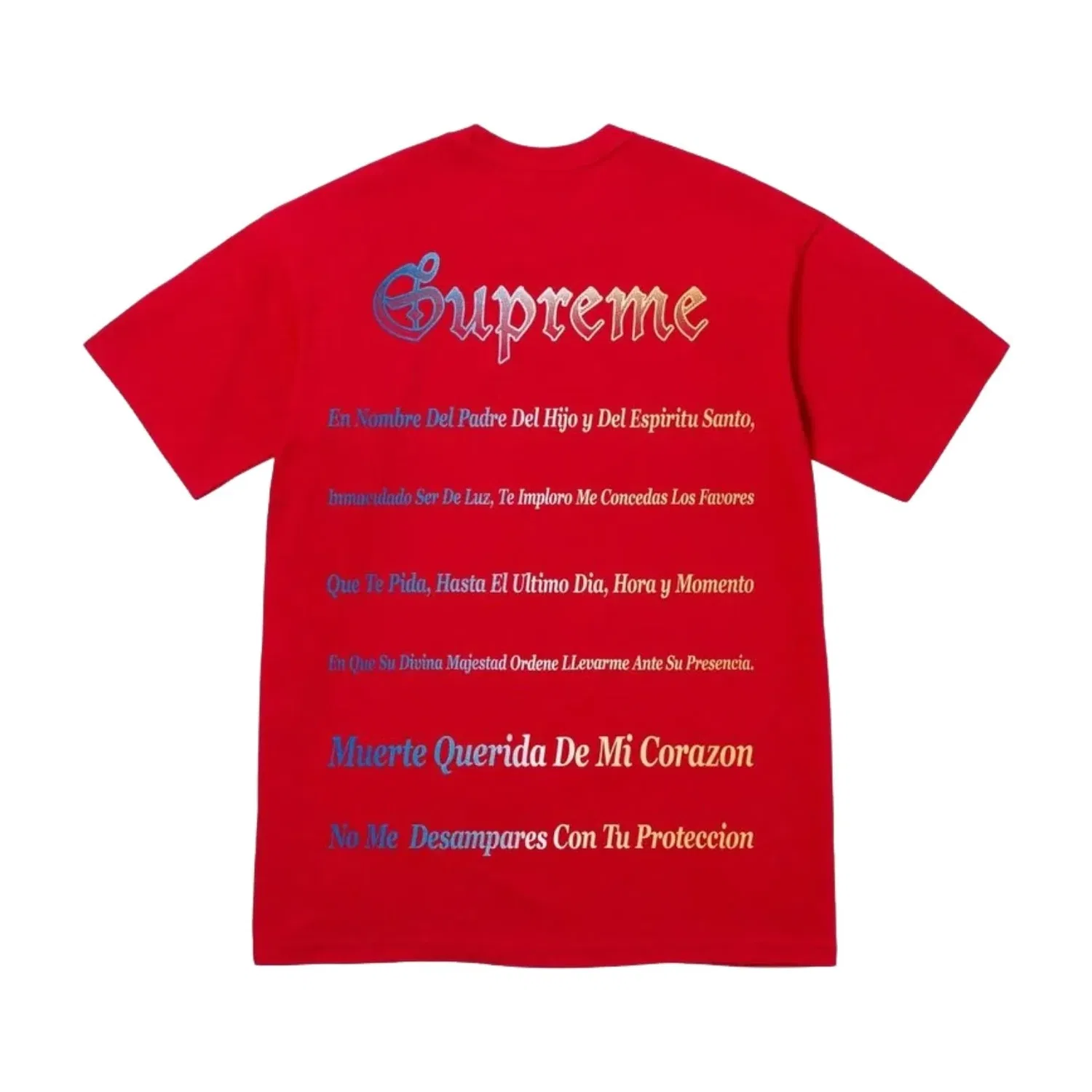 Футболка Supreme SS26 Grim Reaper, красная, SUP-SS26-159-RED — фото 2