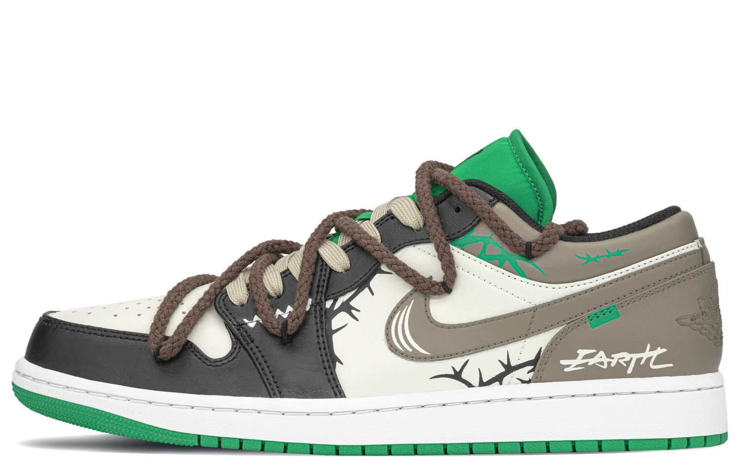 

Кроссовки Vintage Jordan Air Jordan 1, зеленый