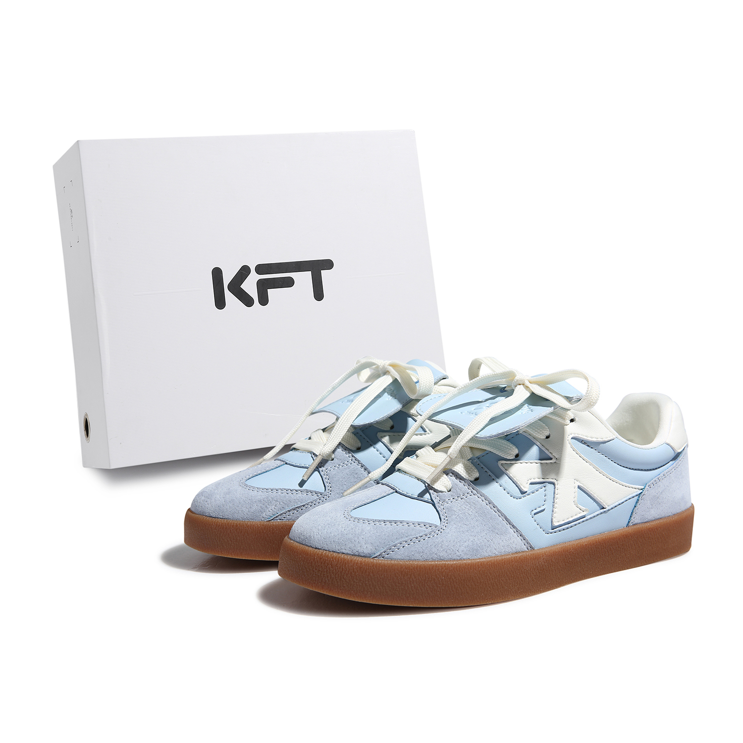 

KFT Немецкие армейские кроссовки противоскользящие, износостойкие, легкие, дышащие низкие скейтерские унисекс синие, цвет Blue