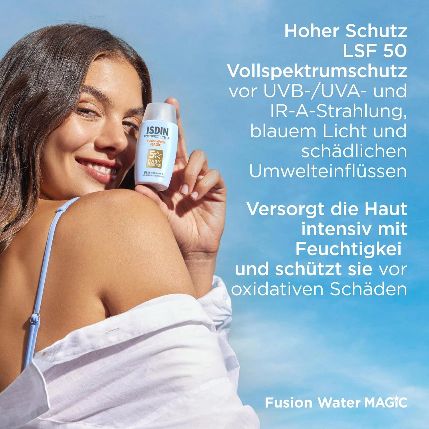 Солнцезащитный крем для лица «Fusion Water SPF 50» от ISDIN Isdin — фото 4