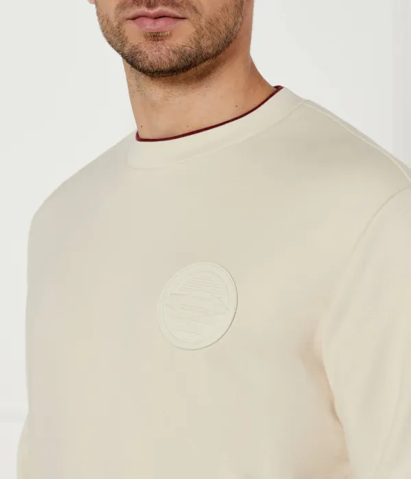 Толстовка C-soleri 40 босс черная x porsche Relaxed fit Boss, бежевый — фото 4